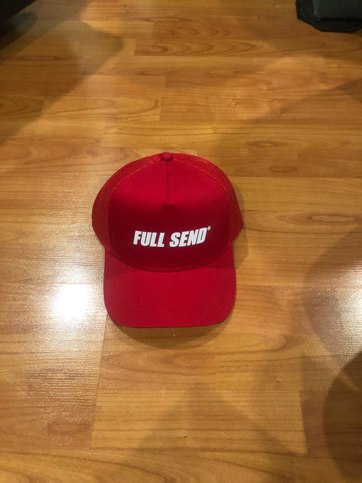 Classic Red Fullsend Trucker Hat