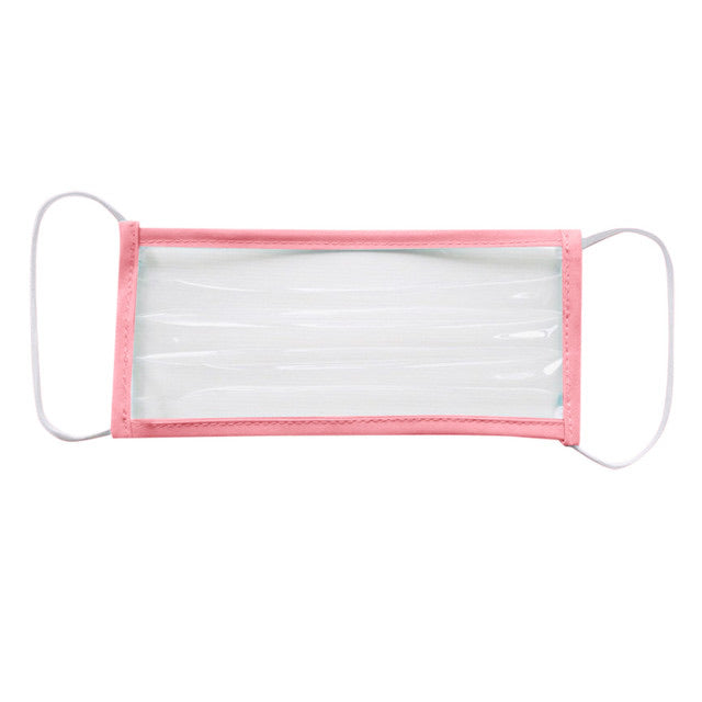 6 Pack of Adult Clear Protection Face Mask - Great Stuff OnlineGreat Stuff Online 6 Pack of Pink