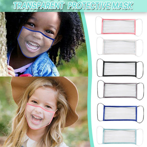 6 Pack of Clear Child Protective Face Mask - Great Stuff OnlineGreat Stuff Online