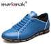 shoes Merkmak Men Casual Shoes Fashion Leather Shoes for Men Summer Men's Flat Shoes - Great Stuff OnlineGreat Stuff Online