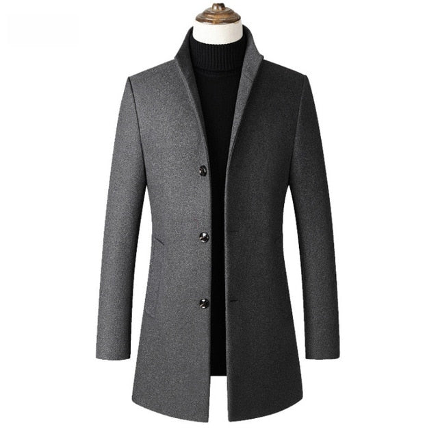 Mens Winter Wool Jacket - Great Stuff OnlineGreat Stuff Online 902 gray / L
