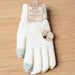 Women's Cashmere Knitted Winter Gloves - Great Stuff OnlineGreat Stuff Online Style 1 White / One Size