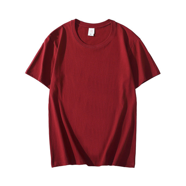 2020 Brand New Cotton Men's T-shirt Short-sleeve - Great Stuff OnlineGreat Stuff Online winered / M