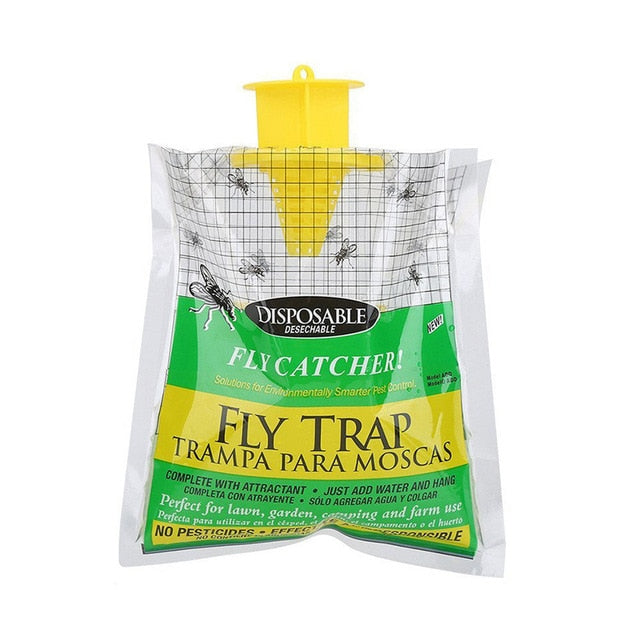 bee trap Upgraded Disposable Fly Trap 1/2/3/4/5 PC - Great Stuff OnlineGreat Stuff Online 1PC