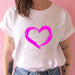 Women T-shirts with Hearts Casual Harajuku Print T-shirts Summer Women Short Sleeve Female T-shirts Vogue Women T-shirts Clothes - Great Stuff OnlineGreat Stuff Online 04 / XS